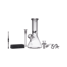 Higher Standards 7mm Thick Glass Mini Beaker Bong Kit