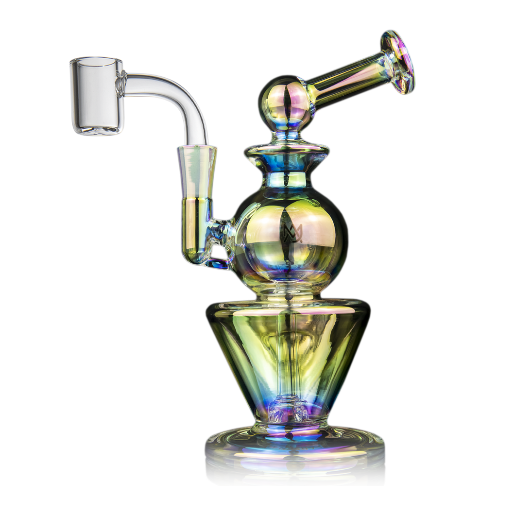 MJ Arsenal Gemini Mini Dab Oil Rig Iridescent