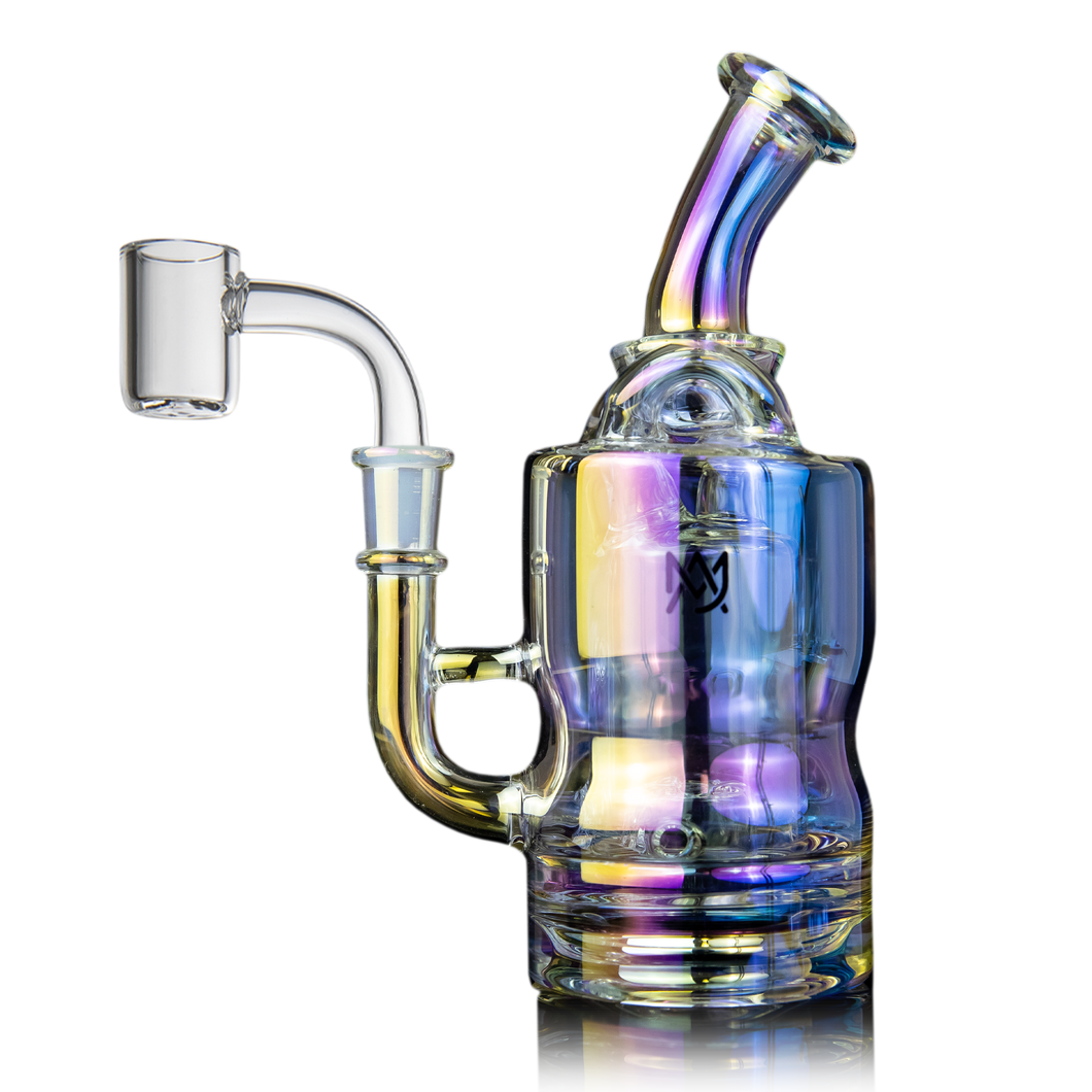 MJ Arsenal Turbine Mini Dab Rig Iridescent