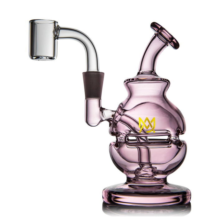 MJ Arsenal Royale Mini Dab Oil Rig Pink