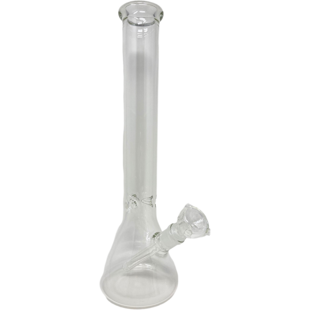 16" Glass Beaker Bong 5mm Thick Clear Kings Pipes
