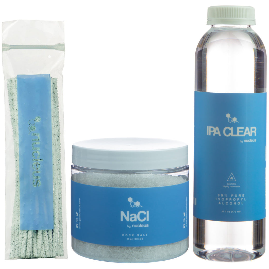 Nucleus Alcohol and Salt Cleaning Combo