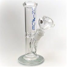Unique Glass 8" Straight Tube Bong