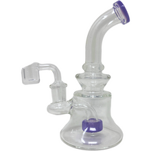 bell chamber girly purple cute dabbing rig