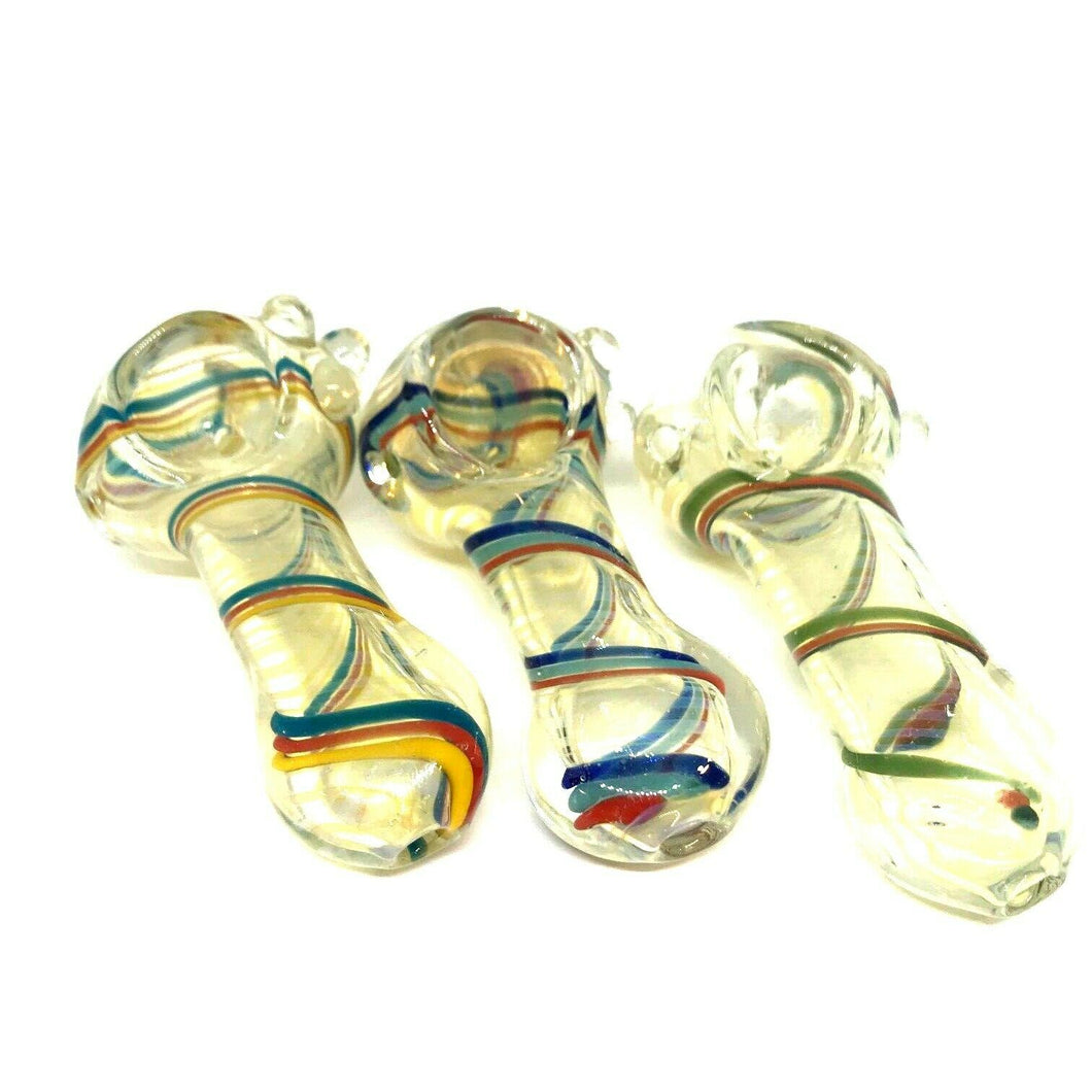 mini stripe hand pipe