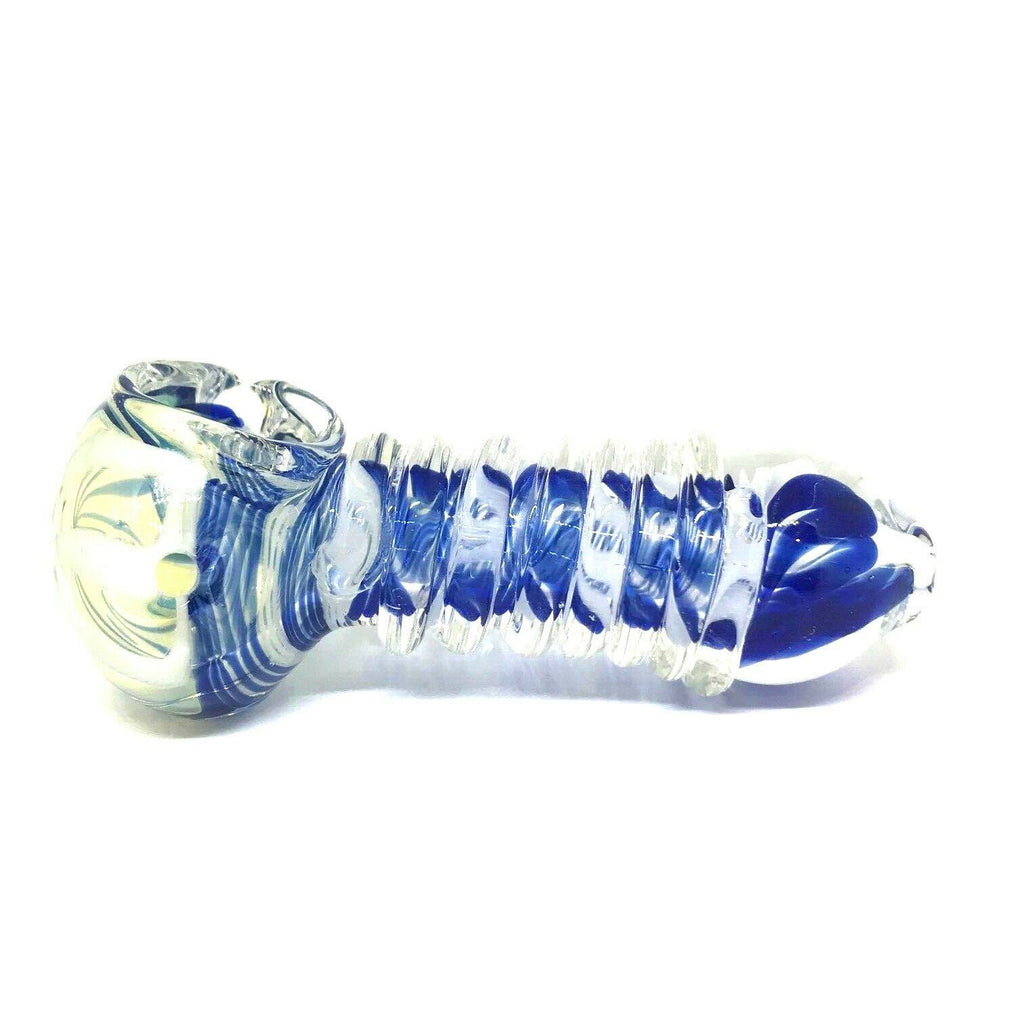 4" Coil Wrapped Glass Pipe Kings Pipes