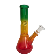 Rasta Perc Glass Bong