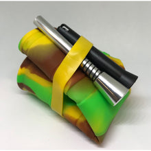Fold-able Silicone Travel Bong 9"