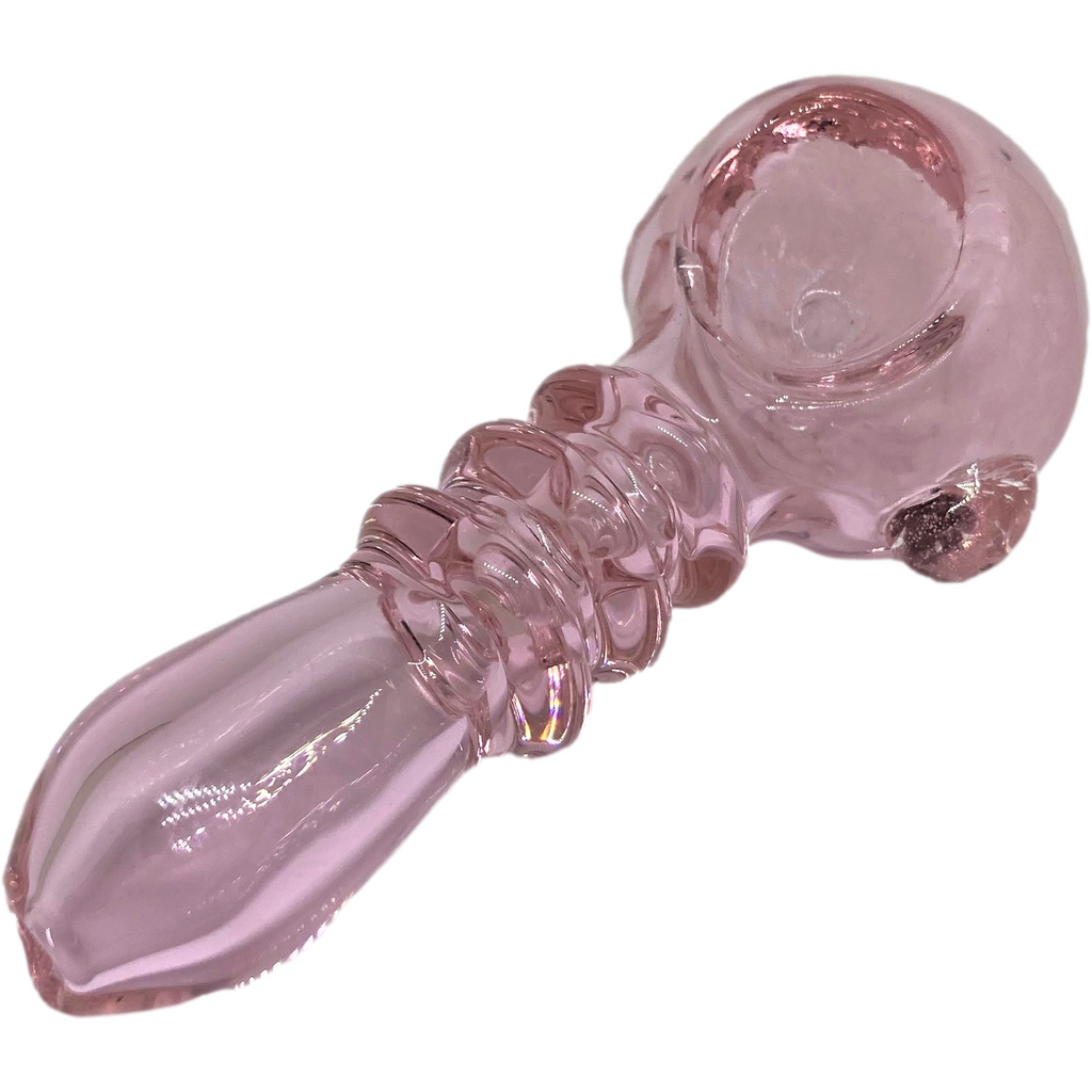 Pink Camo, Freezable Glass Smoking Pipe, Glass Spoon Pipe, Color Changing  Pipe
