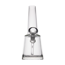 The MJ Arsenal Summit Bong, made of clear borosilicate glass with a square base and straight cylindrical neck, is shown on a white background.