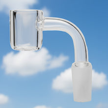 Enhance your sessions with a round carb cap and quartz banger—crafted for concentrates—to pair perfectly with the 11.5" Swiss Incycler Glass Water Pipe, ensuring optimal performance from your borosilicate glass dab rig.