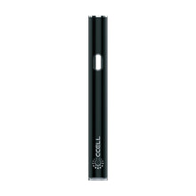 The CCELL M4B Pro 510 Thread Battery Vaporizer is a slim, black vape pen with a small window near the top and white branding at the bottom, shown vertically against a plain white background.