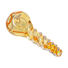 Twist Glass Spoon Pipe Model B