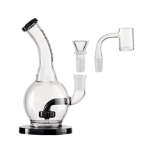Groove 7" Round Glass Dab Rig