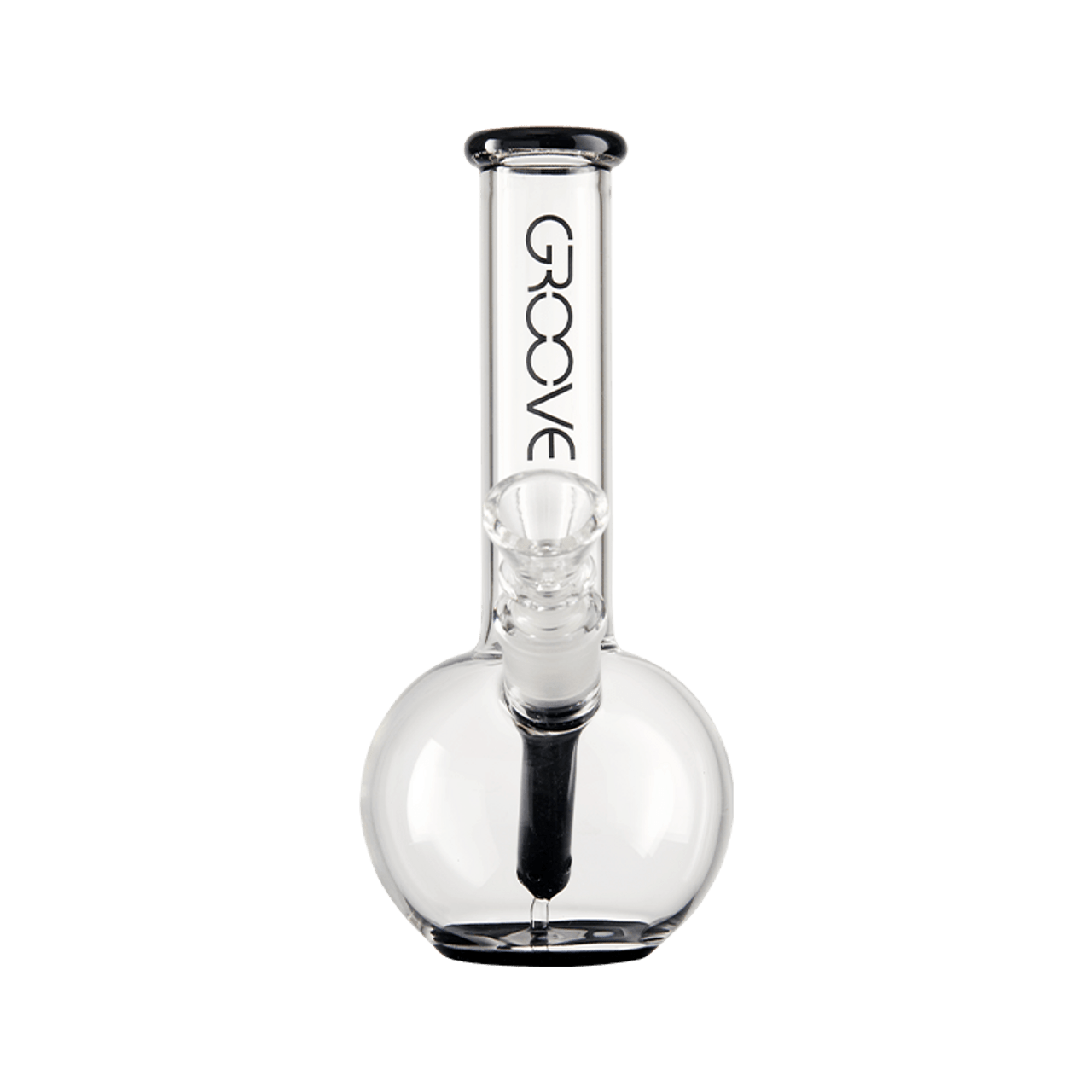 Groove Round Tube Water Pipe Bong 7" Kings Pipes