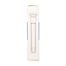A white box with a black line drawing of a capped test tube highlights the Human Grade Color Downstems (14MM), designed for water pipe replacement and optimal airflow.