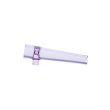 The MJ Arsenal Chillum is a translucent, light purple portable smoking accessory with a simple, smooth design, displayed on a white background.