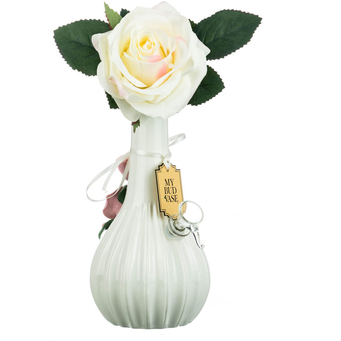 My Bud Vase Rose Water Pipe Glass Bong