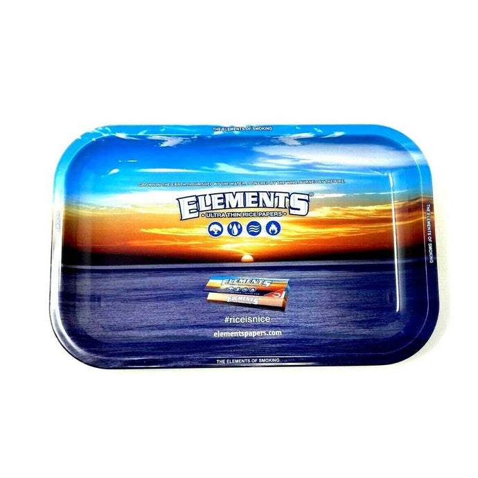 elements metal rolling tray