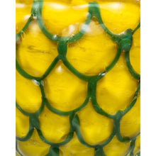 closeup of glass pineapple texture