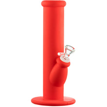 10" Silicone Straight Tube Bong