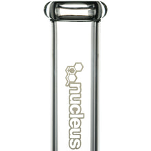 Nucleus Straight Tube Glass Bong 15"