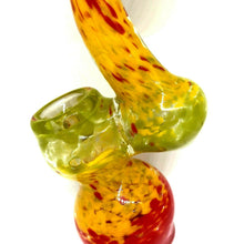 Rasta Frit Glass Bubbler