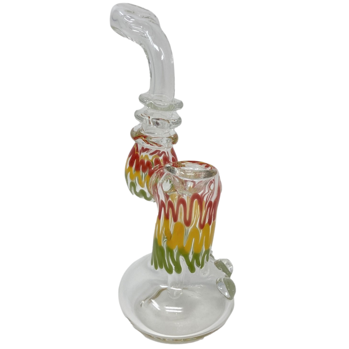 Rasta Water Bubbler Smoking Pipe