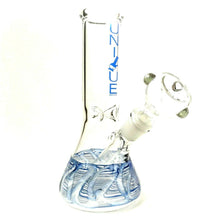 Unique Glass 8" Beaker Bong Blue