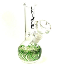 Unique Glass 8" Bubble Base Bong