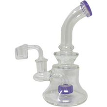 bell chamber girly purple cute dabbing rig