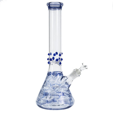 Classic Raked Beaker Bong 12