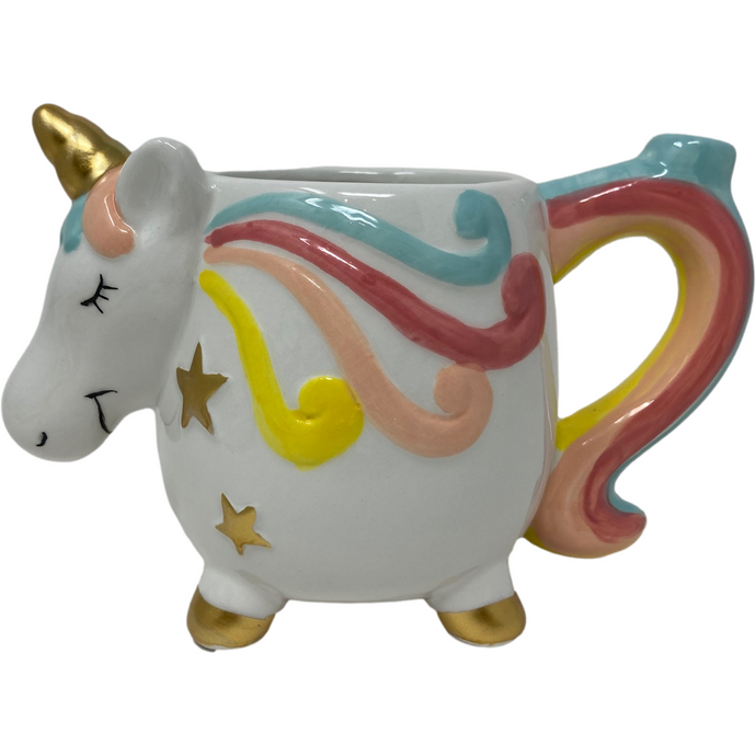 Unicorn Ceramic Mug Pipe