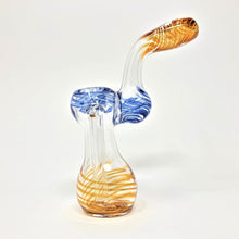 classic glass bubbler with smoking bowl