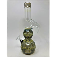 classic glass zong bong water pipe 12 inches