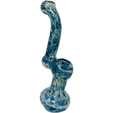 6" Confetti Frit Glass Water Bubbler Pipe