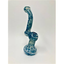 6" Confetti Frit Glass Water Bubbler Pipe