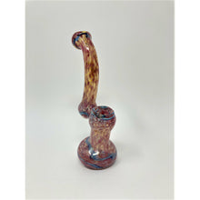 6" Confetti Frit Glass Water Bubbler Pipe