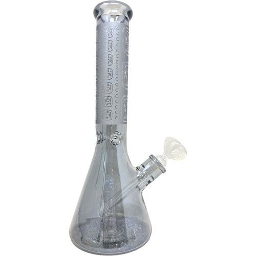 cool themed tribal glass beaker bong