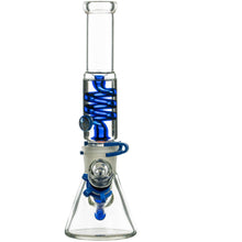 Glycerin Coil Beaker Bong 11"