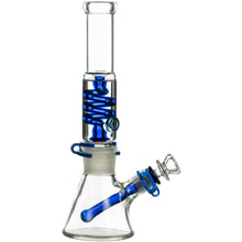 Glycerin Coil Beaker Bong 11"