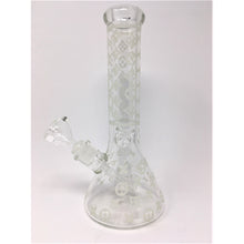 Decor 7mm Thick Glass Glow in the Dark Beaker Bong