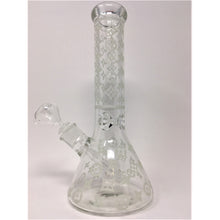 Decor 7mm Thick Glass Glow in the Dark Beaker Bong