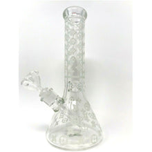 Decor 7mm Thick Glass Glow in the Dark Beaker Bong