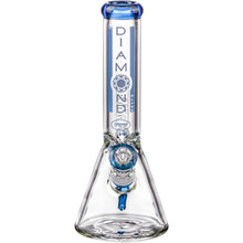 Diamond Glass 11" 9mm Thick Beaker Bong