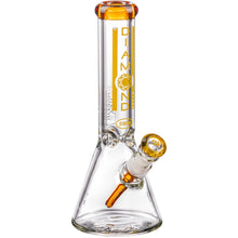 Diamond Glass 11" 9mm Thick Beaker Bong Topaz