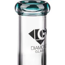 Diamond Glass 8" Basic Beaker Bong Teal