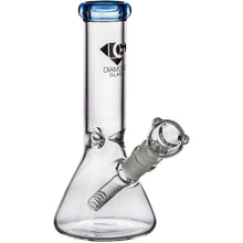 Diamond Glass 8" Basic Beaker Bong in Purple