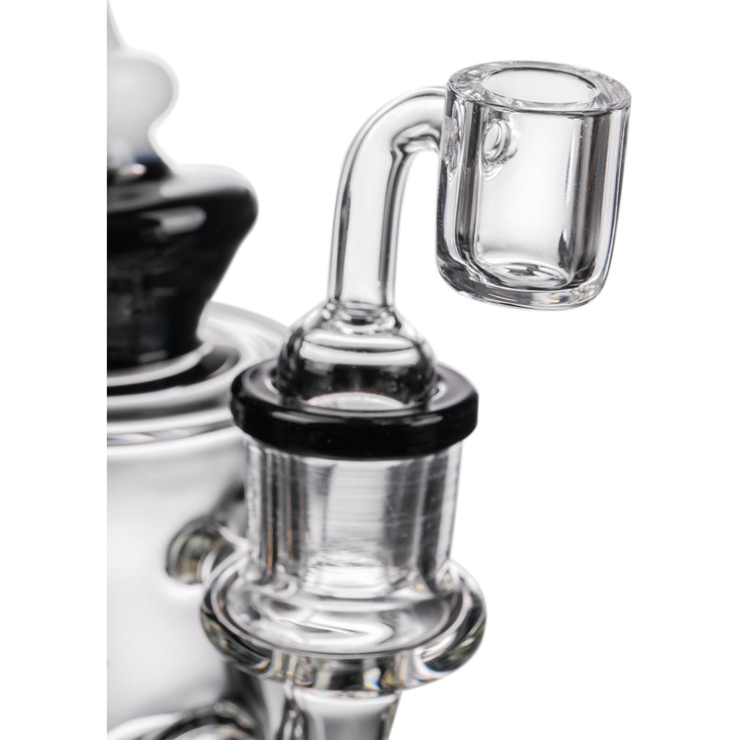 Diamond Glass Big Puck Dab Rig - Kings Pipes