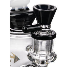 Diamond Glass Big Puck Dab Rig Funnel Bowl Closeup